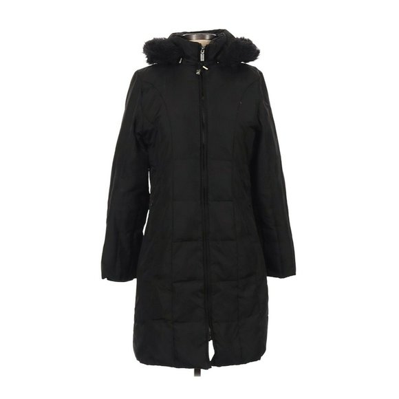 MICHAEL Michael Kors Black Long Down Puffer S
